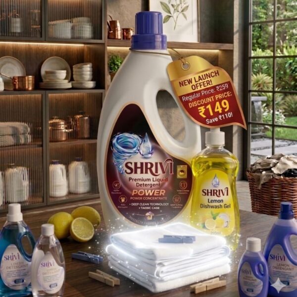 Shrivi Premium Liquid Detergent Power